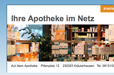 Apotheken Homepage